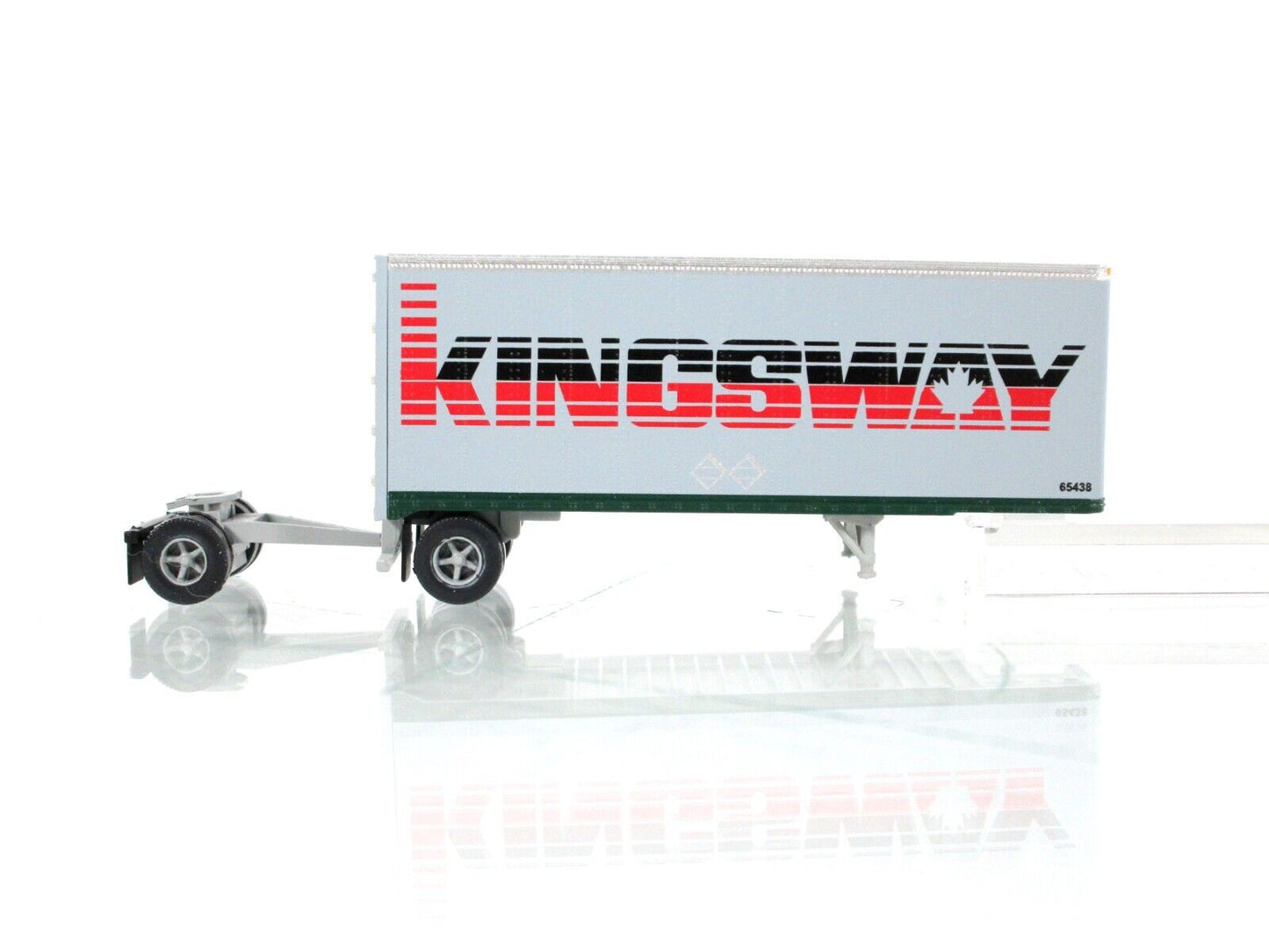 N Scale ****KINGSWAY**** 28' Pup Trailer #65438 - Trainworx 42874-2, Special Run