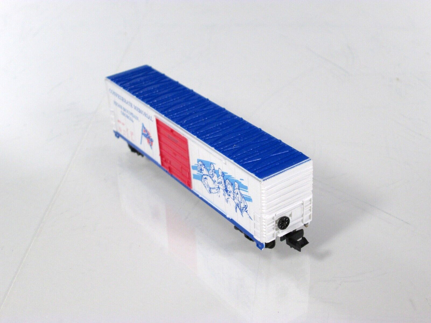 N Scale ***STONE MOUNTAIN GEORGIA*** Civil War Box Car, BBC 1497 - Bev-Bel 10023