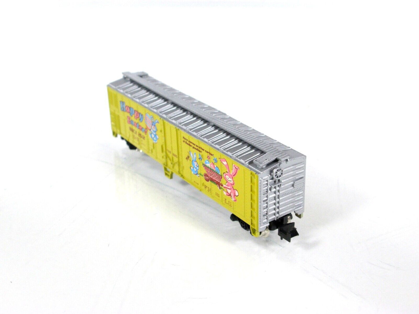 N Scale ***HAPPY EASTER*** 50' Single Door Box Car - BBCX 2512 - Atlas / Bev-Bel