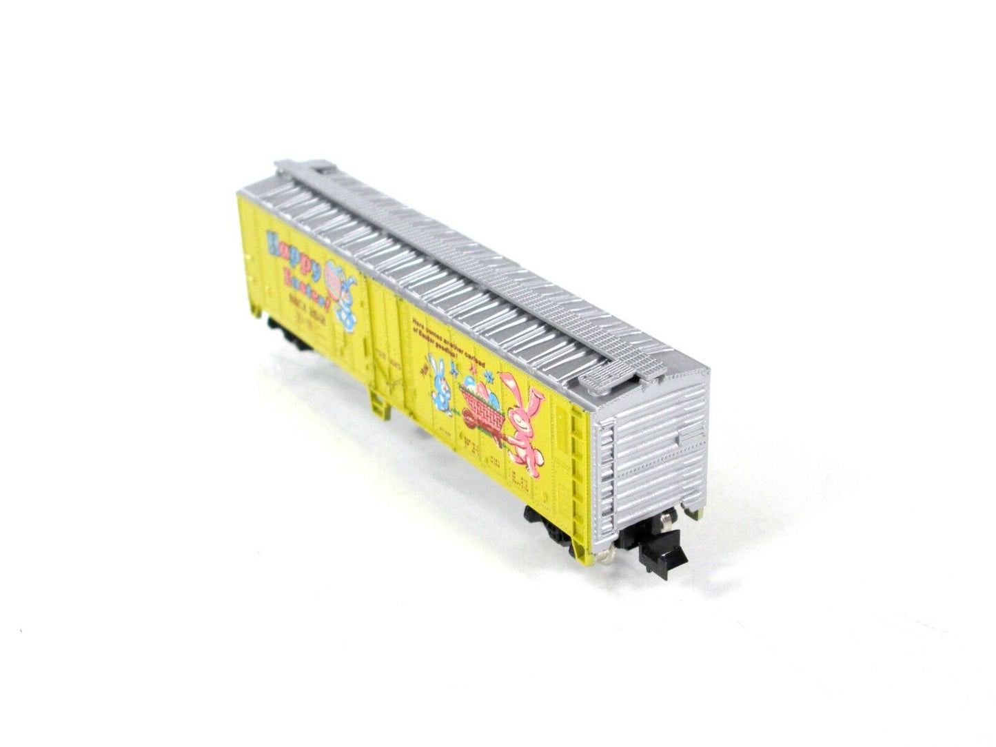 N Scale ***HAPPY EASTER*** 50' Single Door Box Car - BBCX 2512 - Atlas / Bev-Bel