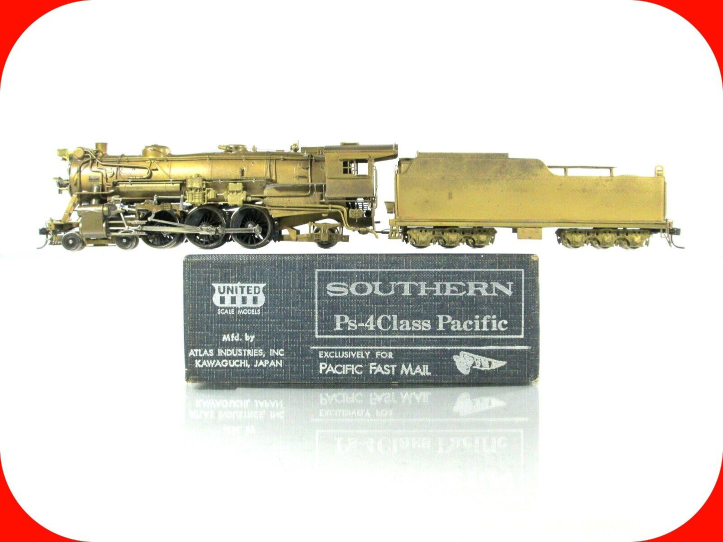 HO Scale BRASS **SOUTHERN** PS-4 Pacific 4-6-2 Locomotive - United / PFM / Atlas