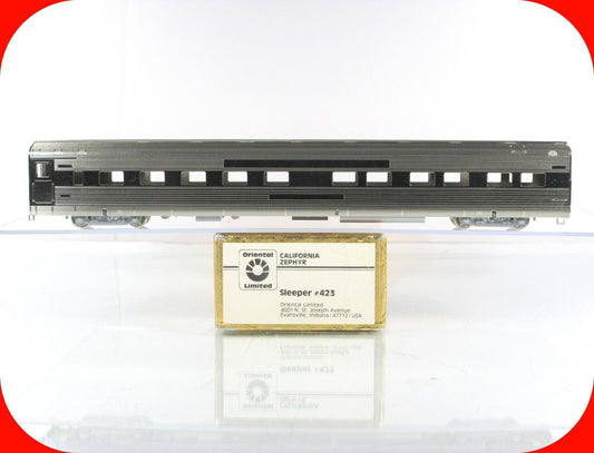 HO Scale BRASS ***CALIFORNIA ZEPHYR*** Sleeper #423 ---- ORIENTAL LIMITED