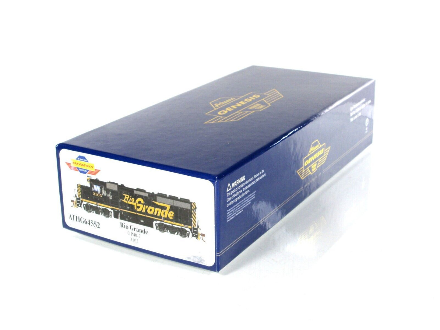 HO Scale ***DENVER & RIO GRANDE*** GP40-2 #3105 --- Athearn ATHG64552, DCC Ready