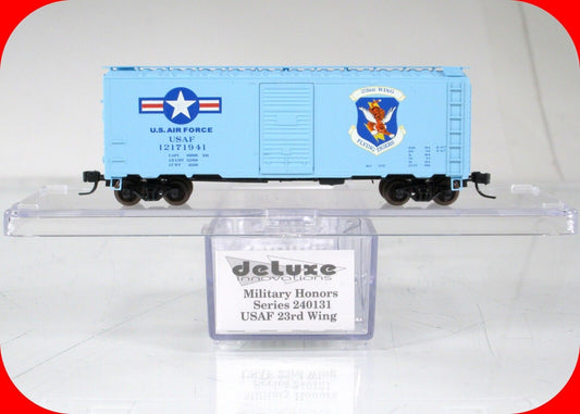 N Scale ***FLYING TIGERS** 23rd Wing Air Force Box Car #12171941 - DELUXE 240131