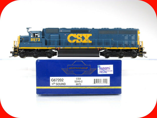 HO Scale ***CSX*** SD45-2 Locomotive 8973 -- Athearn G67202 w/ DCC Tsunami Sound