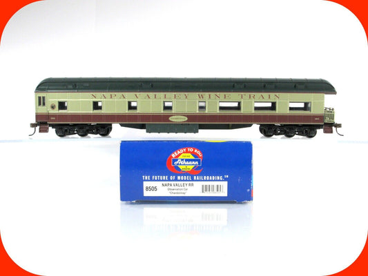 HO Scale ***NAPA VALLEY*** Observation "Chardonnay", NVRR 1018 ---- Athearn 8505