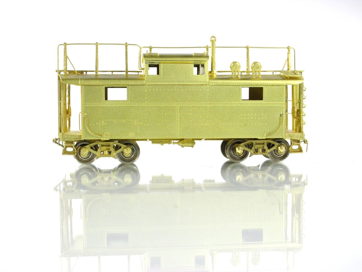 HO Scale BRASS ***Pennsylvania*** Steel N5b Caboose w/ Antenna -- Sunset Models
