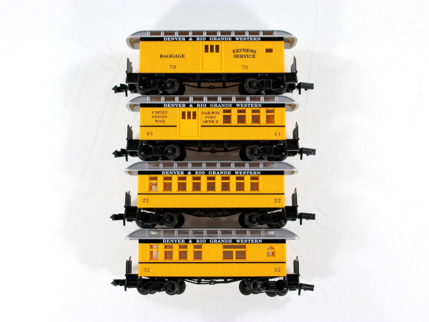 N Scale ***DENVER RIO GRANDE WESTERN SILVERTON*** Overton Set - Roundhouse 89444