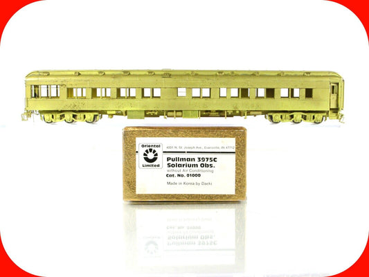 HO Scale BRASS ***SOLARIUM OBSERVATION** Pullman 3975C - Oriental-Daeki 01000 #2