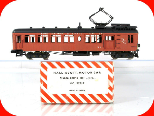 HO Scale BRASS ***Hall-Scott Motor Car*** Port Arthur Interurban Coach - MEW