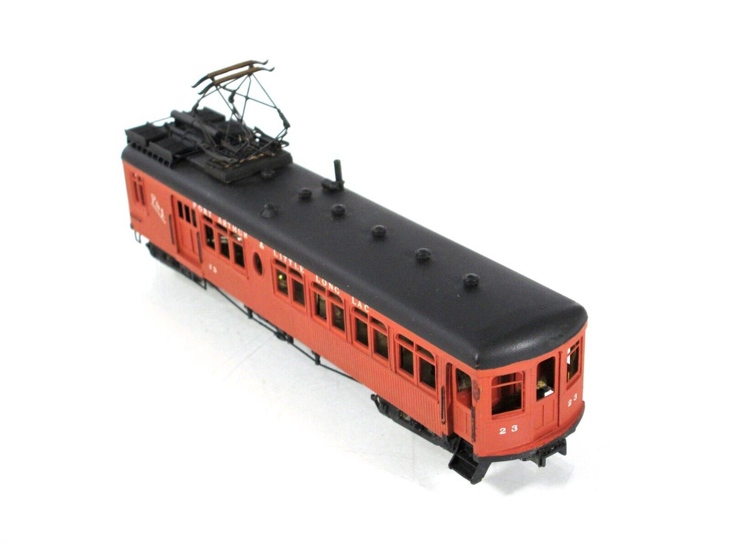 HO Scale BRASS ***Hall-Scott Motor Car*** Port Arthur Interurban Coach - MEW