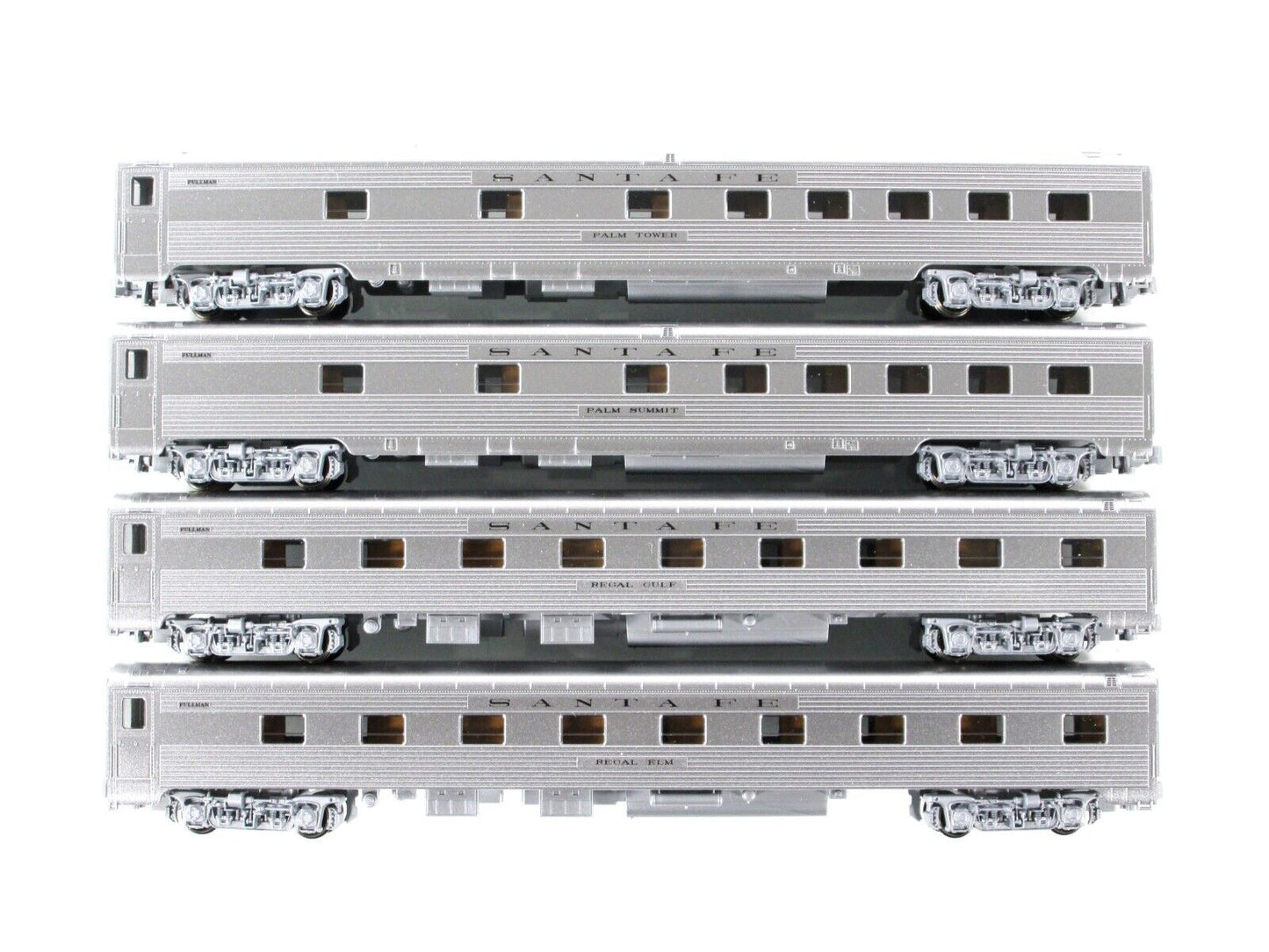 N Scale ***SANTA FE SUPER CHIEF*** Lightweight Passenger Set C --- Kato 106-6004