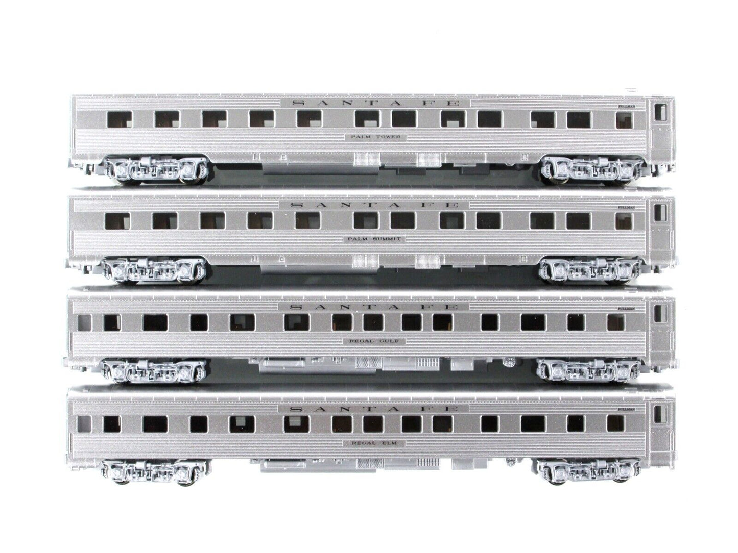 N Scale ***SANTA FE SUPER CHIEF*** Lightweight Passenger Set C --- Kato 106-6004