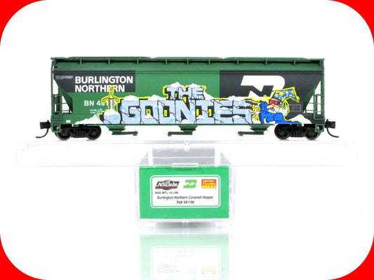 N Scale **BN** **THE GOONIES** Graffiti Hopper - Micro Trains Special NSE 15-188
