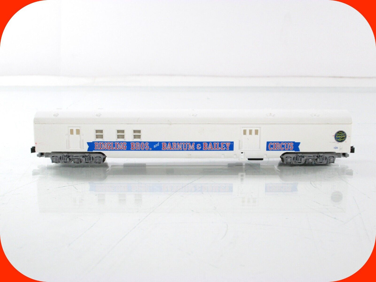 N Scale ***RINGLING Bros*** CIRCUS Animal Supply Car #131 -Micro Trains 99300053