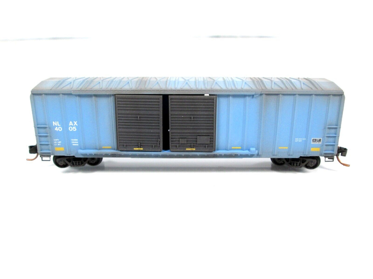 N Scale ***NASA*** Weathered MoW 50' Box Car, NLAX 4005 -- Micro Trains 03000300