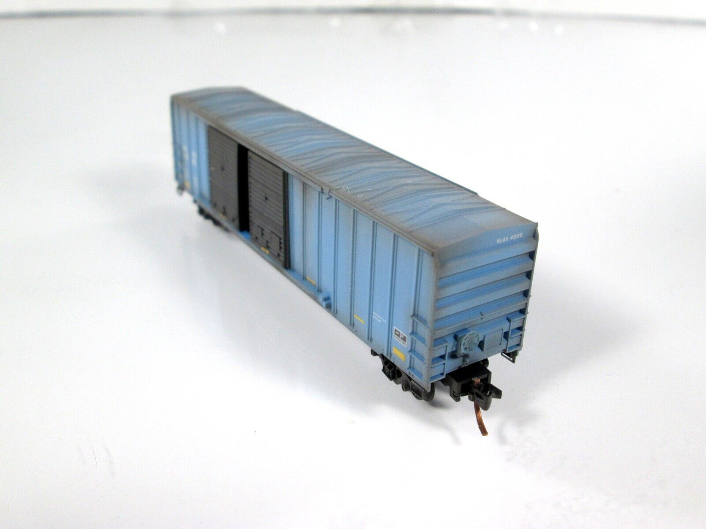 N Scale ***NASA*** Weathered MoW 50' Box Car, NLAX 4005 -- Micro Trains 03000300