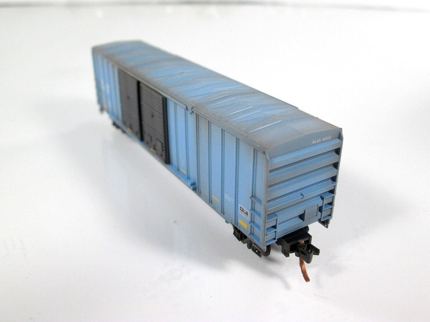 N Scale ***NASA*** Weathered MoW 50' Box Car, NLAX 4005 -- Micro Trains 03000300
