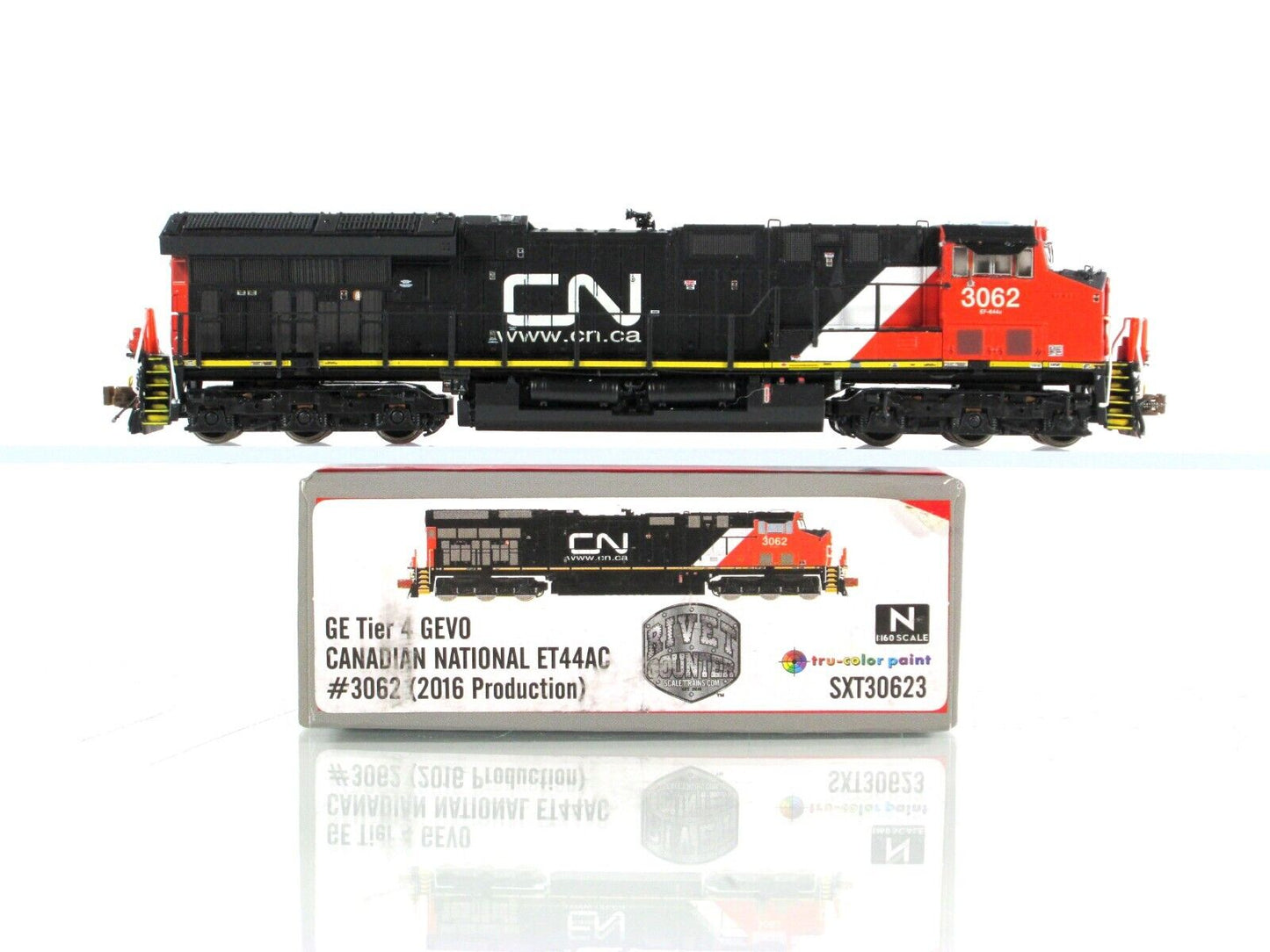 N Scale **CANADIAN NATIONAL** GEVO ET44AC #3062 -- ScaleTrains SXT30623, DCC Rdy