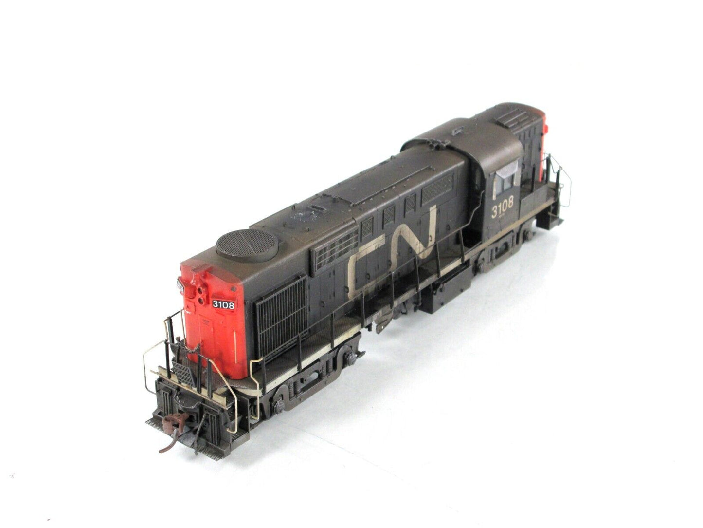HO Scale *CANADIAN NATIONAL* Weathered RS-18 #3108 -Rapido Trains 32009, DCC Rdy
