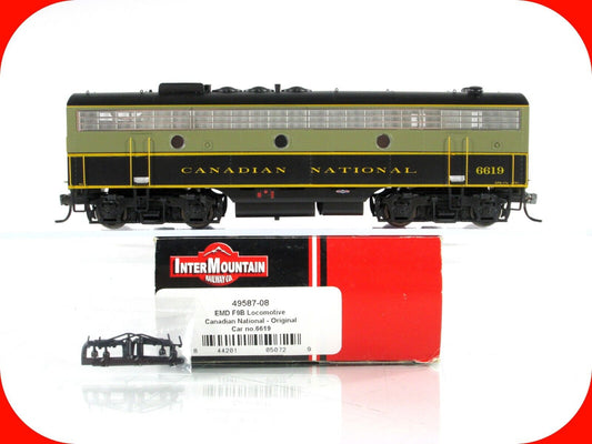 HO Scale ***CANADIAN NATIONAL*** F9B #6619 - Intermountain 49587-08, DCC Ready