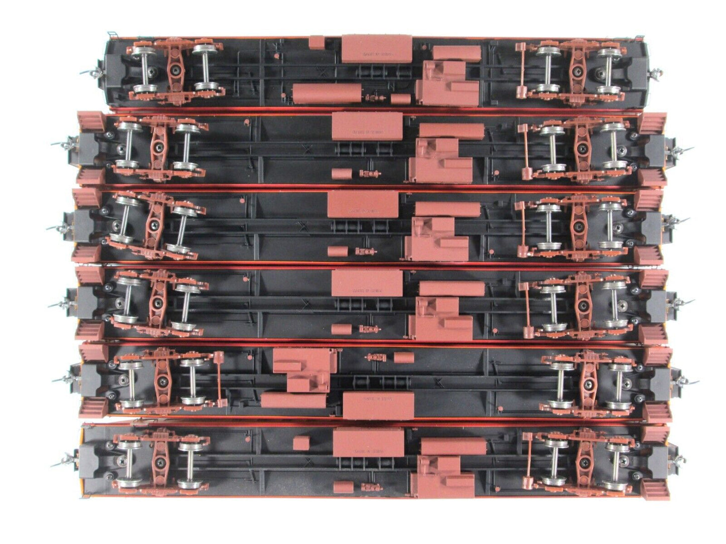 HO Scale **MILWAUKEE RD** 1935 HIAWATHA Passenger Car 6-Pack - FOX VALLEY 10001