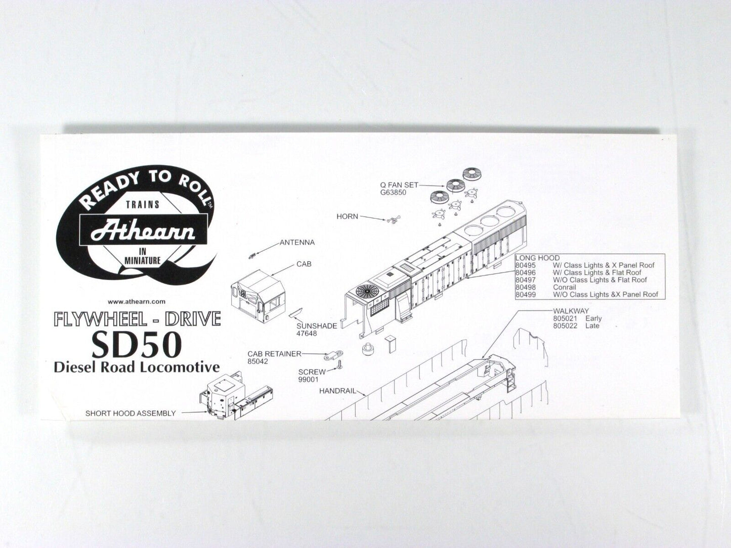 HO Scale ***UNION PACIFIC*** SD50 Locomotive, UP 5003 -- Athearn 8051, DCC Ready