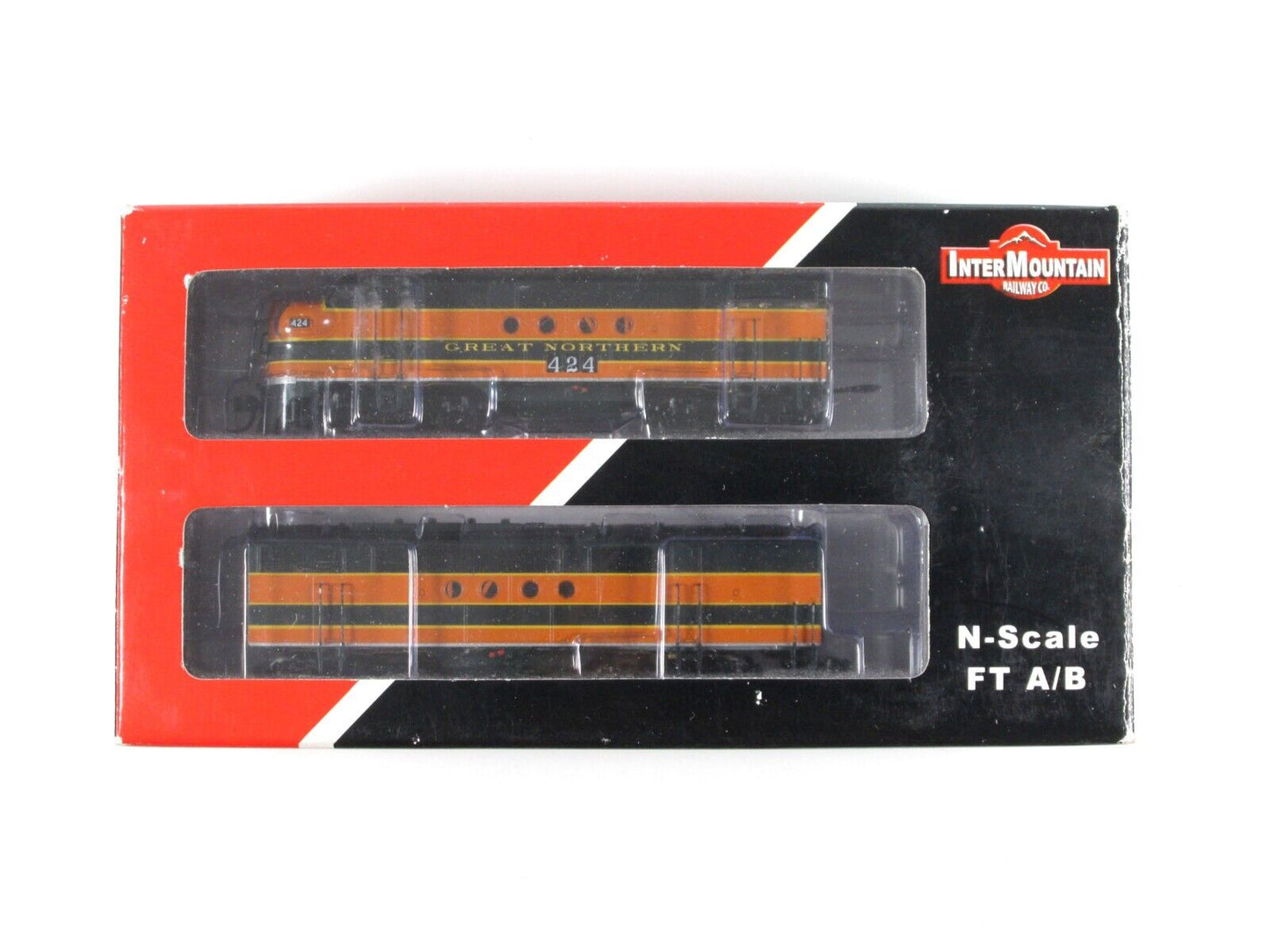 N Scale *GREAT NORTHERN EMPIRE BUILDER* FT A/B - Intermountain 69002-02, DCC Rdy