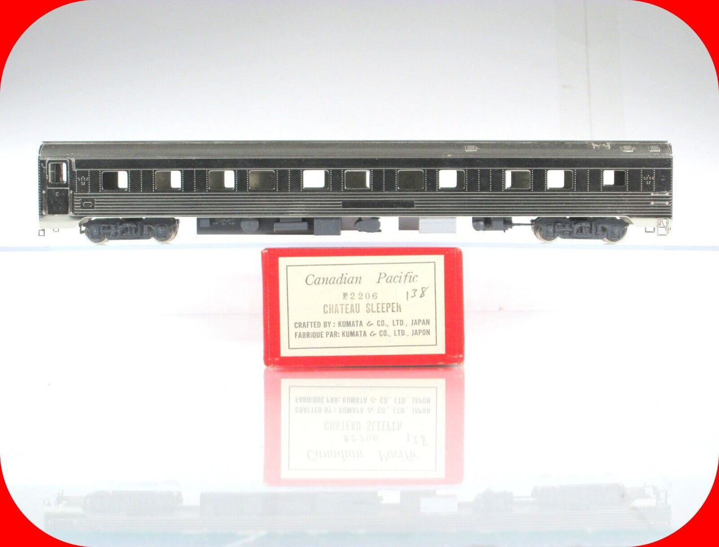 HO Scale BRASS *CANADIAN PACIFIC* Manor Sleeper Passenger --- KUMATA 2206 **RARE