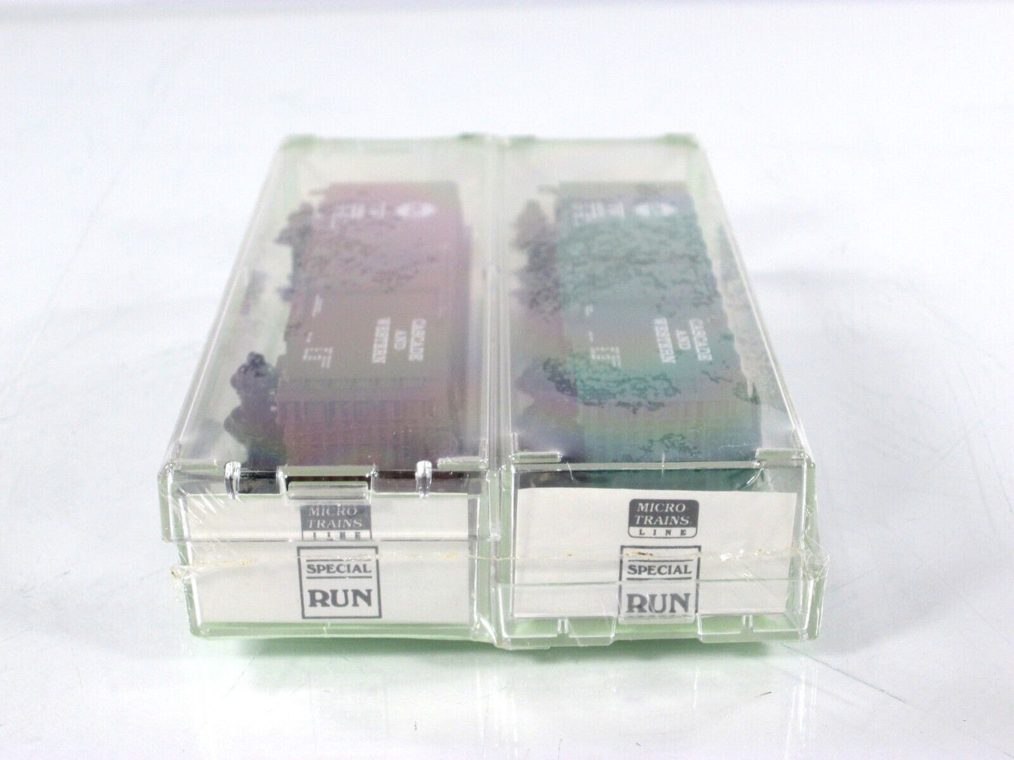 N Scale ***CASCADE & WESTERN*** Box Car Set #20451, 20548 - Micro Trains Special