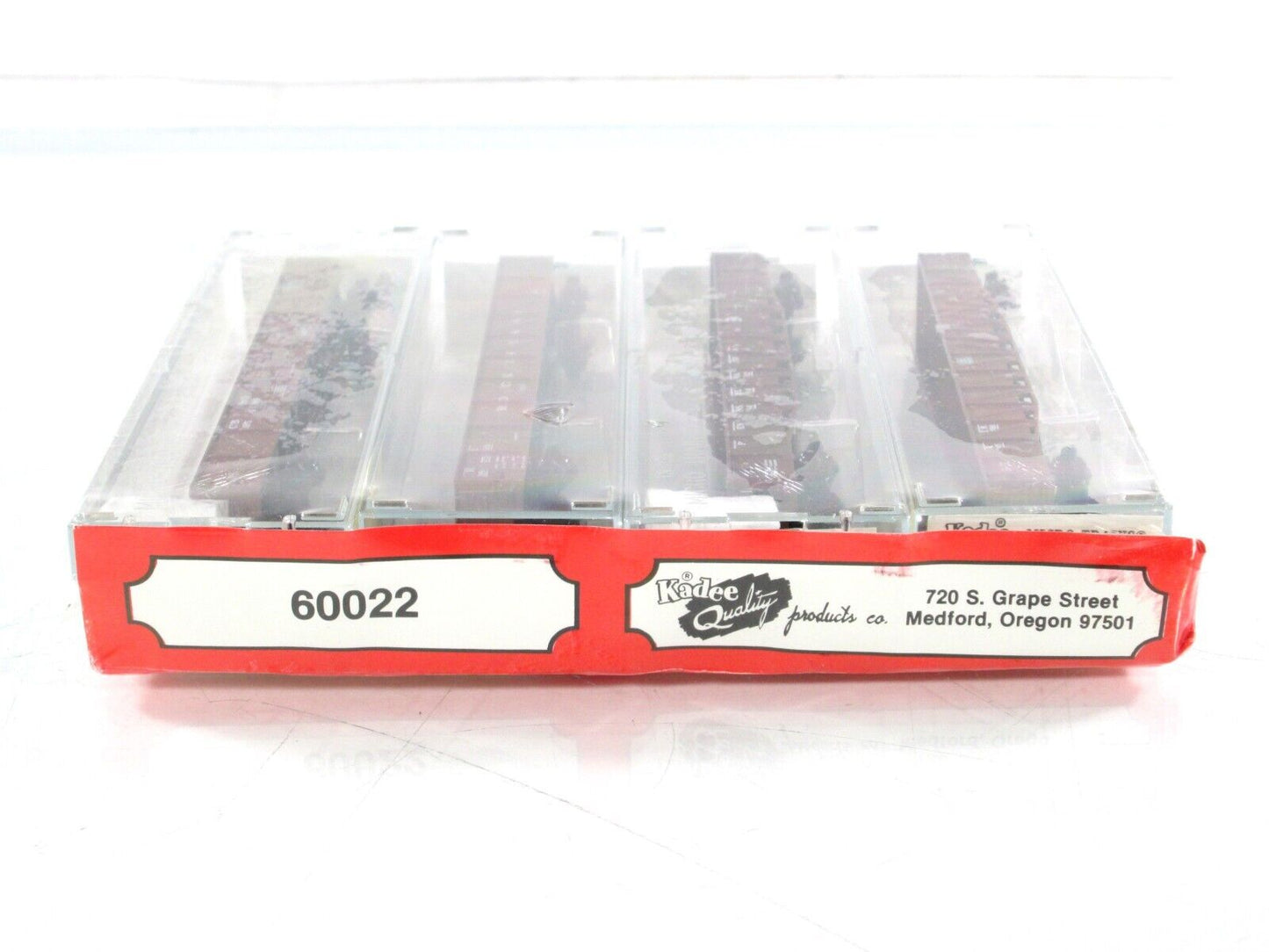 N Scale ***CB&Q ,  RI ,  PRR ,  GTW*** Gondola 4-Pack - Kadee Micro Trains 60022