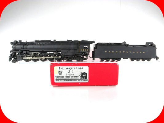 HO Scale BRASS Pennsylvania **J-1** 2-10-4 Steam Locomotive - by Westside Models