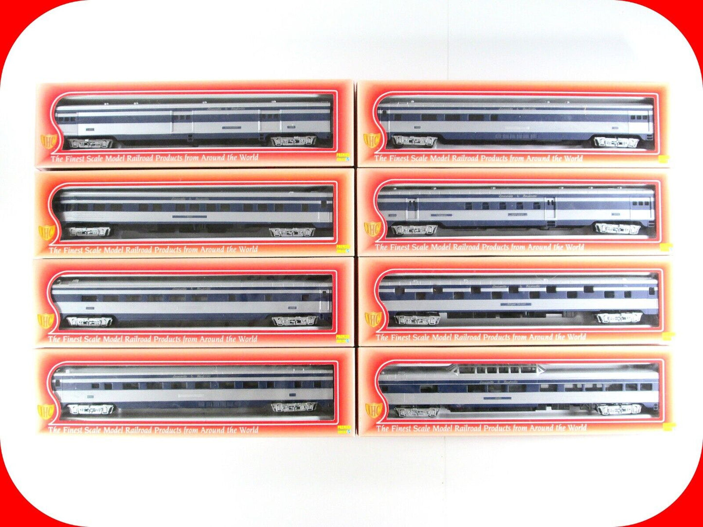 HO Scale LOUISVILLE NASHVILLE *HUMMINGBIRD* Passenger 8-Car Set -IHC 47348 *RARE