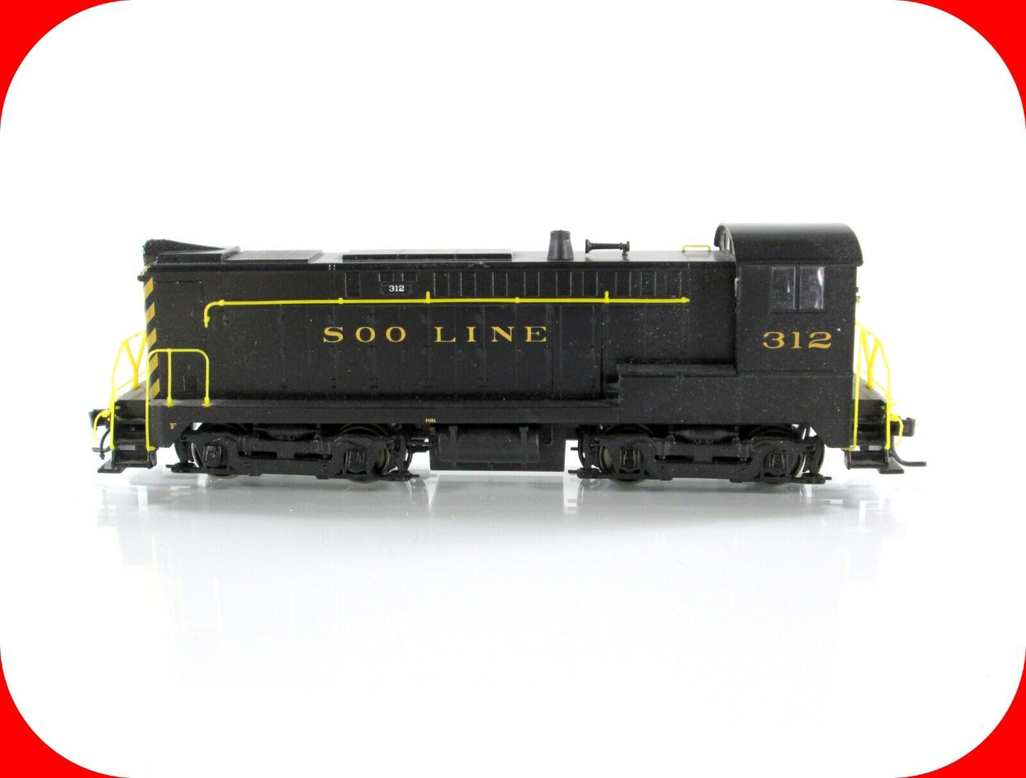 HO Scale SOO Line Baldwin DS4-4-1000 Switcher, #312 - DCC Sound - BOWSER **RARE*