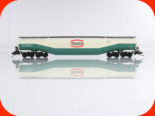 N Scale **TEXACO** 94' Jumbo Tanker, GATX 96502 --Atlas 3112, Micro Trains Cplrs
