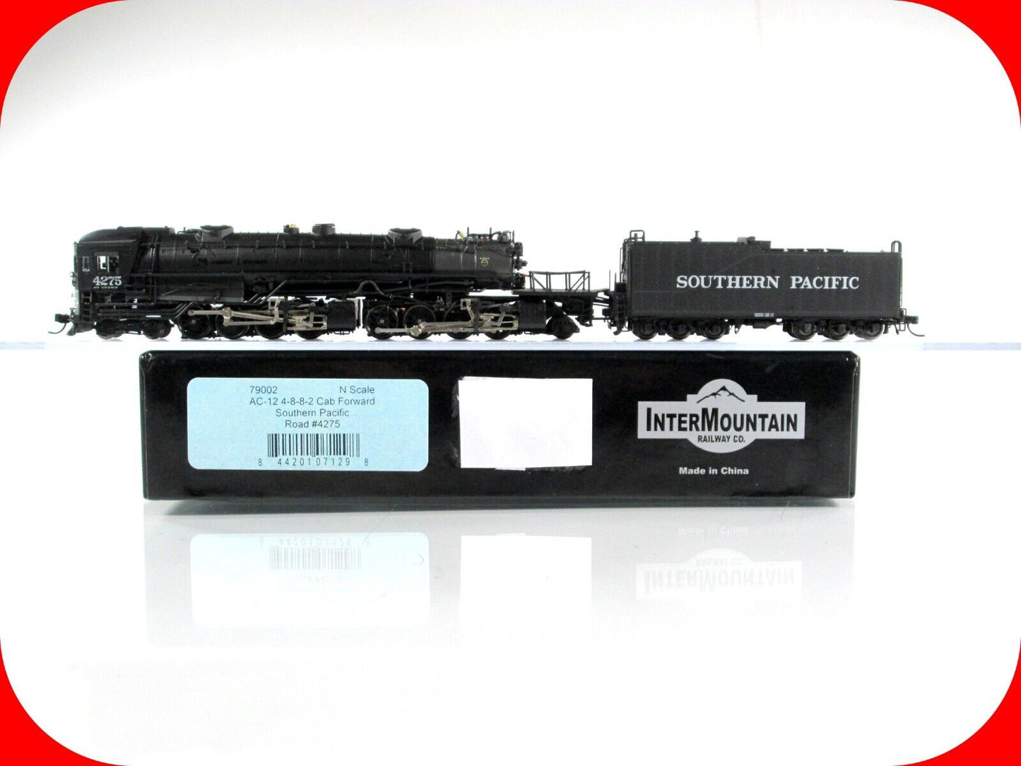 N Scale CAB FORWARD  AC-12  4-8-8-2 - SP #4275 - Intermountain 79002 **DCC Ready
