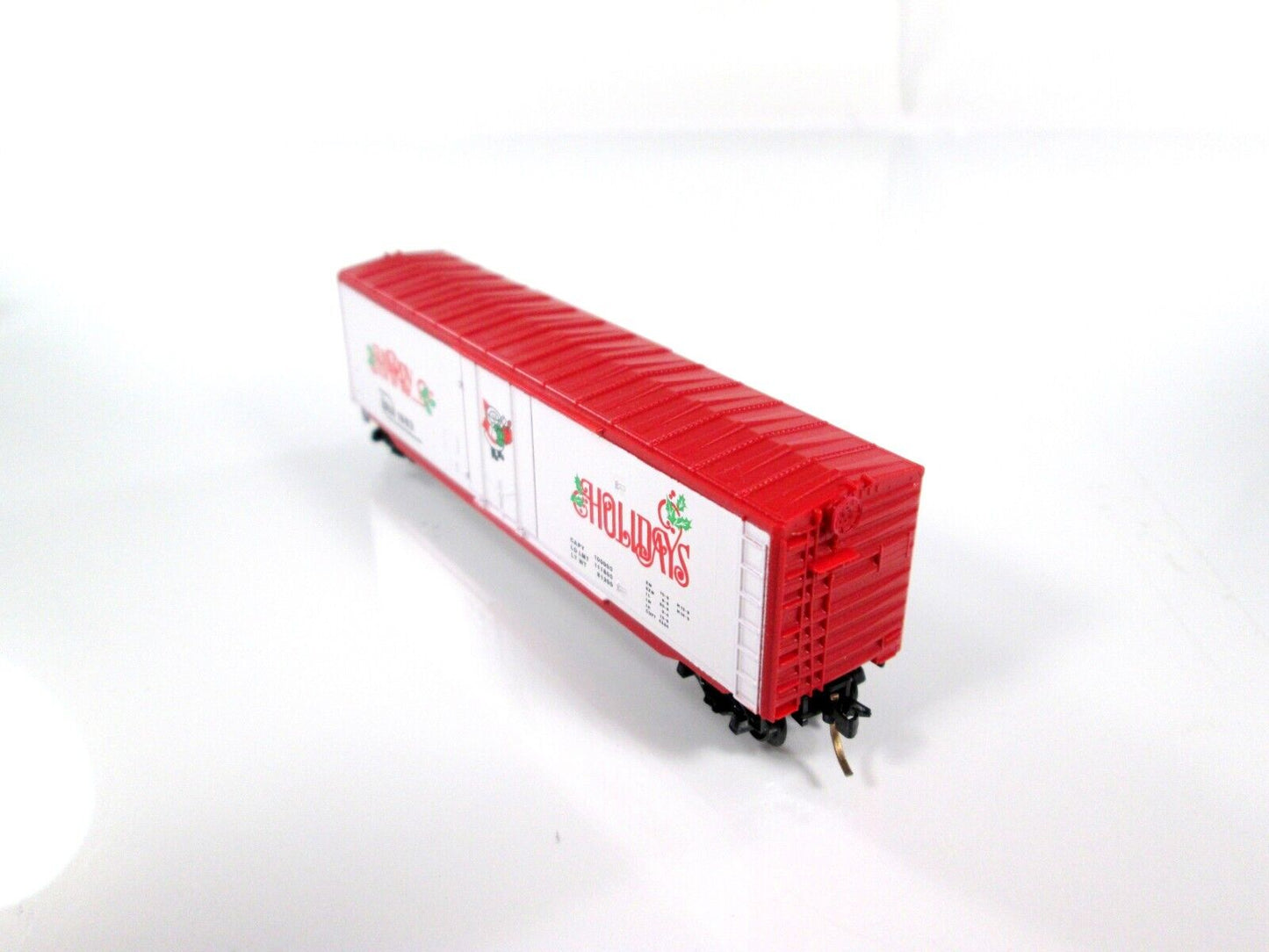 N Scale **HAPPY HOLIDAYS 1983** Box Car - Kadee Micro Trains / BLW  *VERY RARE*