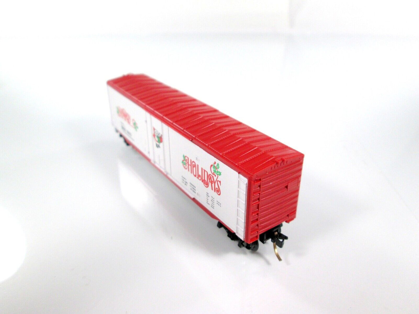 N Scale **HAPPY HOLIDAYS 1983** Box Car - Kadee Micro Trains / BLW  *VERY RARE*