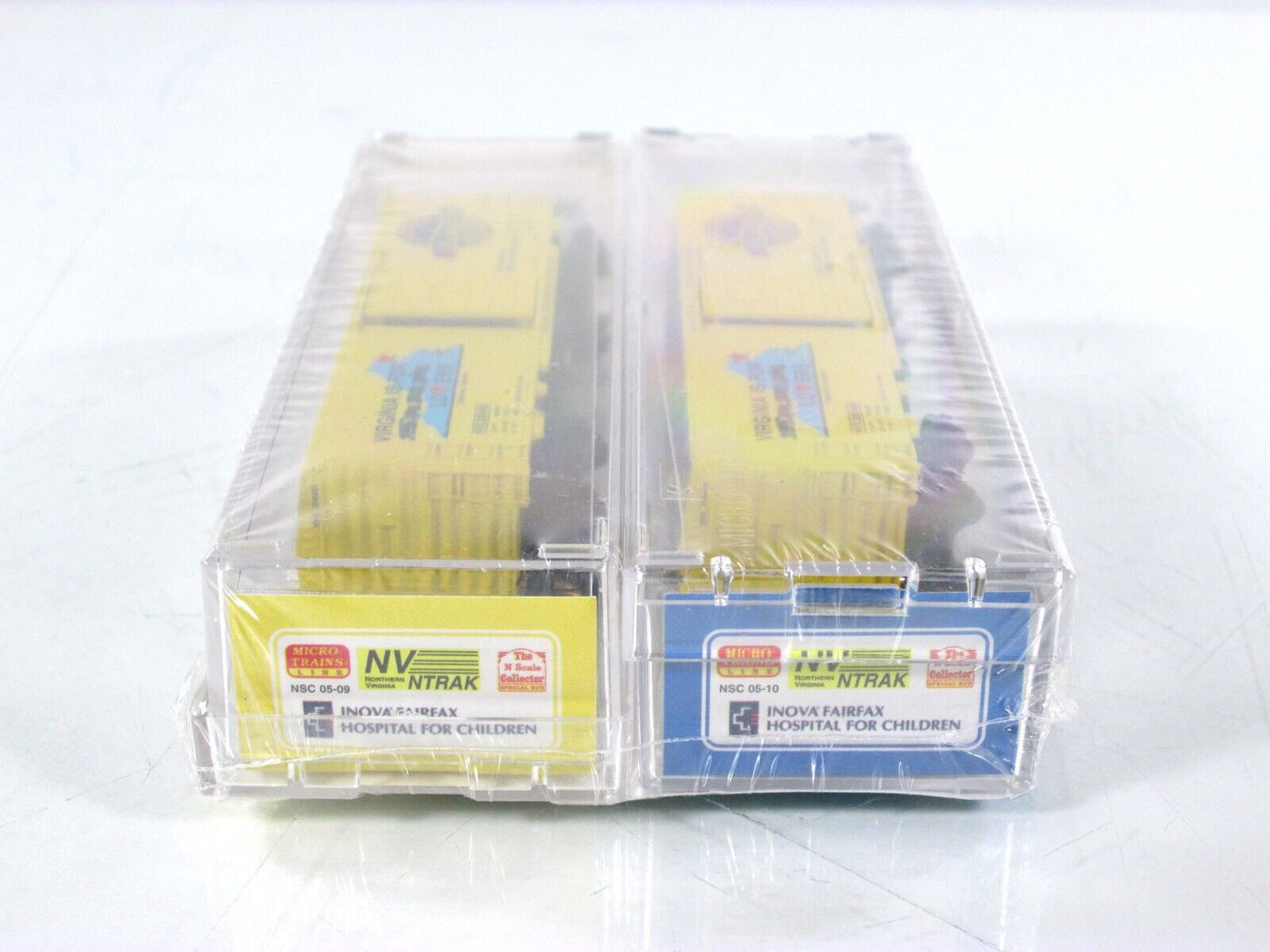 N Scale **VIRGINIA is for LOVERS** Capitol Ltd Box Car Set 2 - Micro Trains Spec