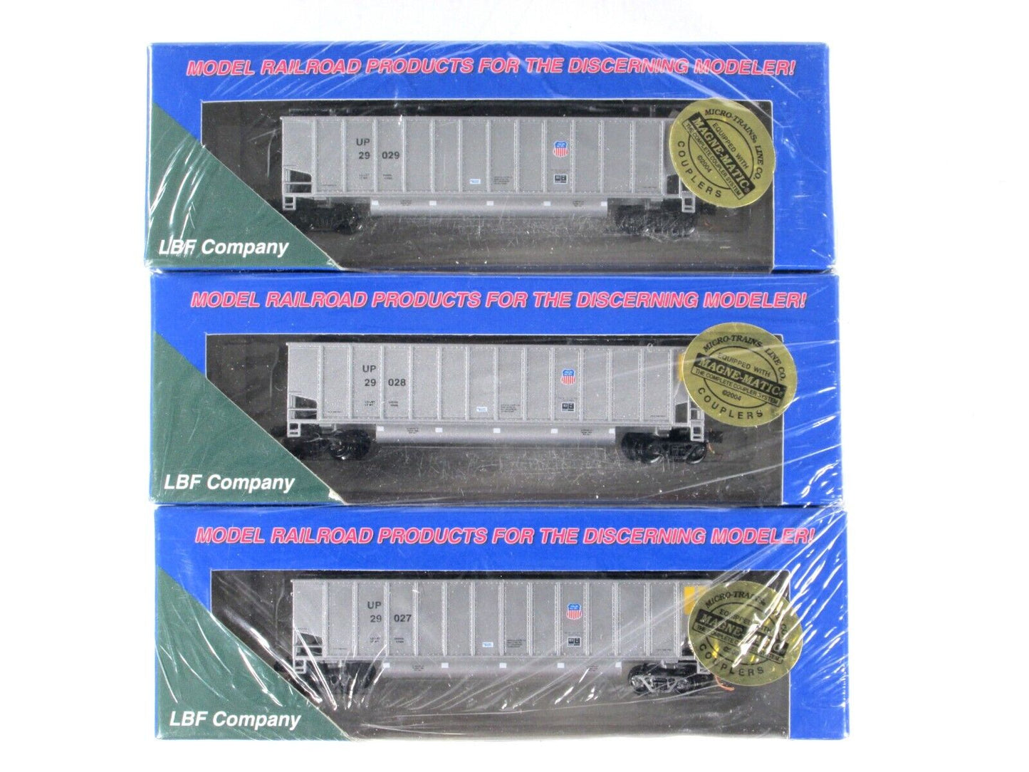 N Scale ***UNION PACIFIC*** Twin-Tub Coalporter 6-Pack ---------------- LBF 5431