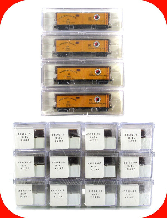 N Scale ***NORTHERN PACIFIC*** R-40-23 Reefer 12-Car Set --- Intermountain 65502