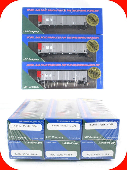 N Scale ***PORTLAND GENERAL ELECTRIC*** Twin-Tub Coalporter 6-Pack 2 -- LBF 5419