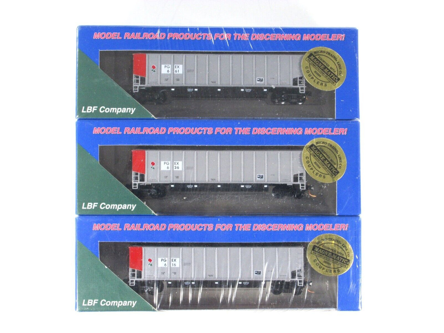 N Scale ***PORTLAND GENERAL ELECTRIC*** Twin-Tub Coalporter 6-Pack 2 -- LBF 5419