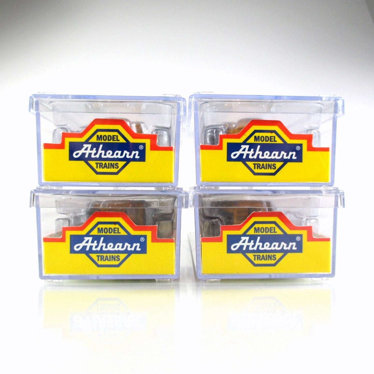 N Scale **DENVER RIO GRANDE** Old-Time Overland Passenger 4-Pack - Athearn 11866