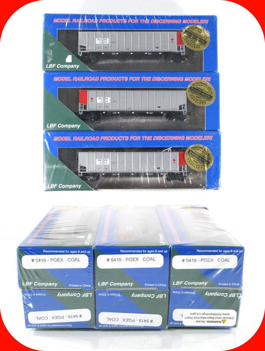 N Scale ***PORTLAND GENERAL ELECTRIC*** Twin-Tub Coalporter 6-Pack 1 -- LBF 5419