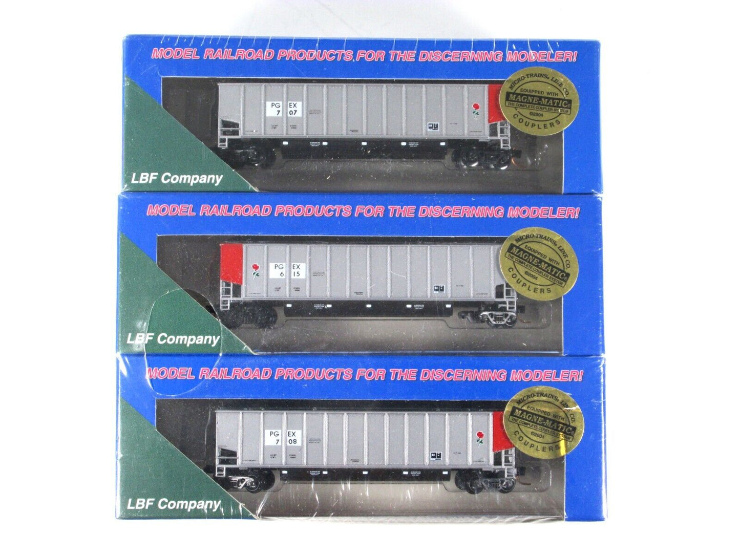 N Scale ***PORTLAND GENERAL ELECTRIC*** Twin-Tub Coalporter 6-Pack 1 -- LBF 5419