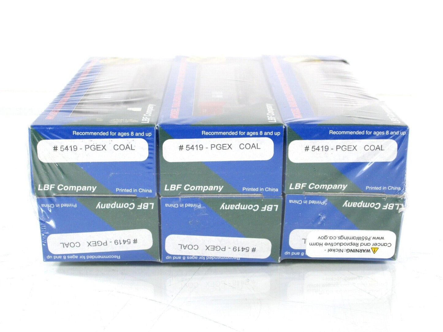 N Scale ***PORTLAND GENERAL ELECTRIC*** Twin-Tub Coalporter 6-Pack 1 -- LBF 5419