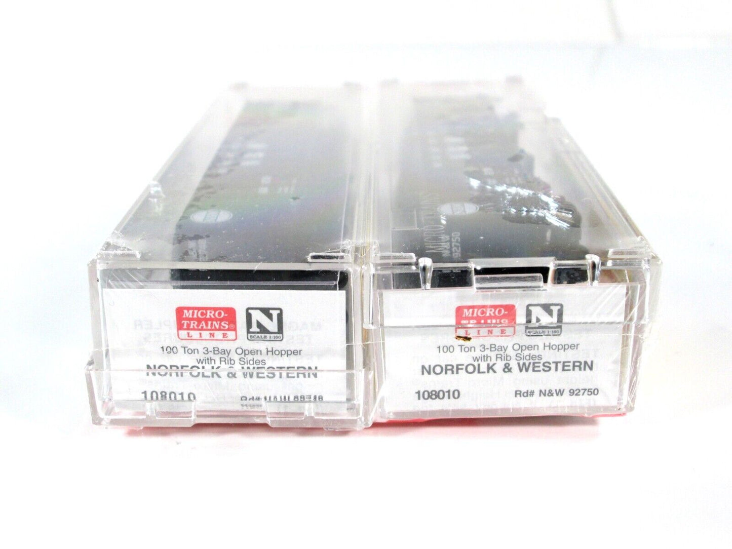 N Scale **NORFOLK WESTERN*** Coal Hopper Set #92748, 92750 - Micro Trains 108012