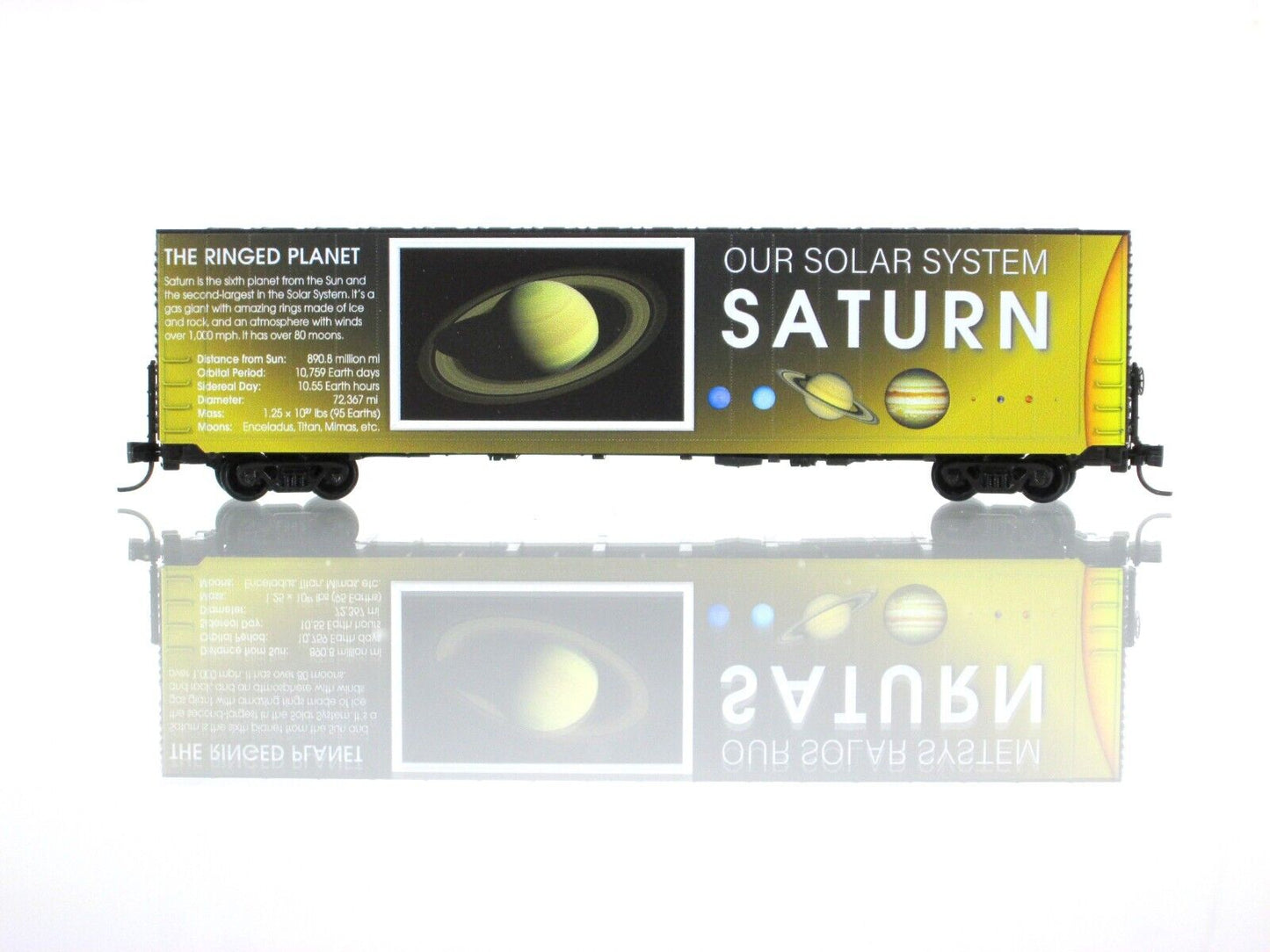 N Scale *SATURN** Solar System Planet Series 60' Box Car - Micro Trains 10202836