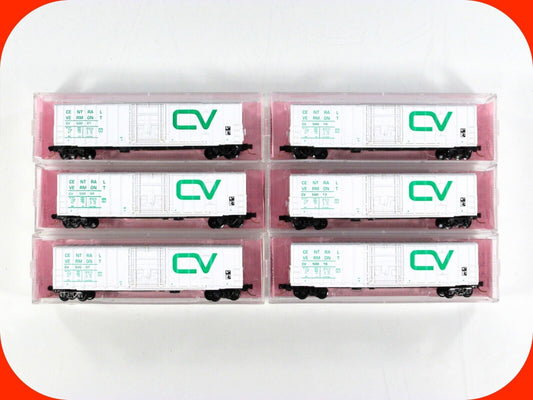 N Scale **CENTRAL VERMONT** 50' Box Car Set - Premiere Editions 2459, MTL **RARE